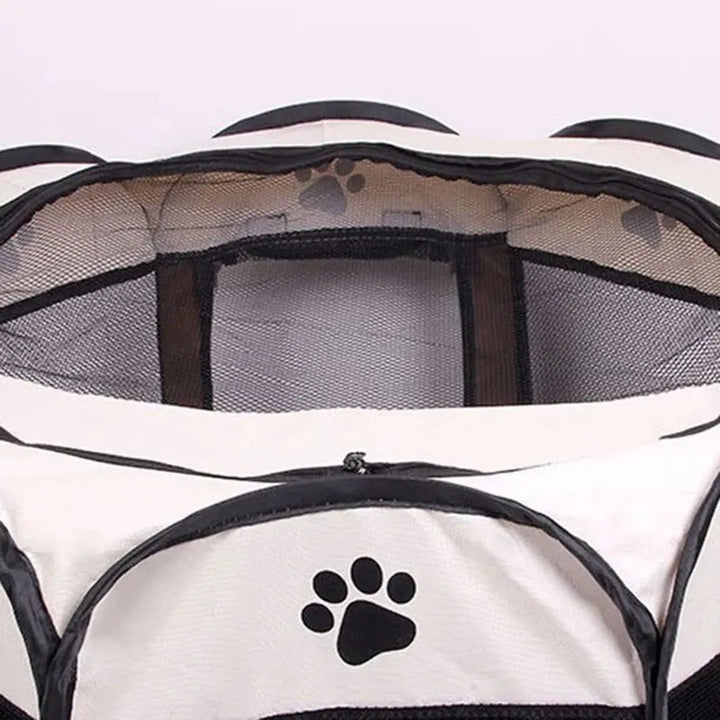 Portable Foldable Pet Tent Kennel Octagonal Fence Puppy Shelter Easy To Use Outdoor Easy Operation Large Dog Cages Cat Fences - Asma fashion gallary