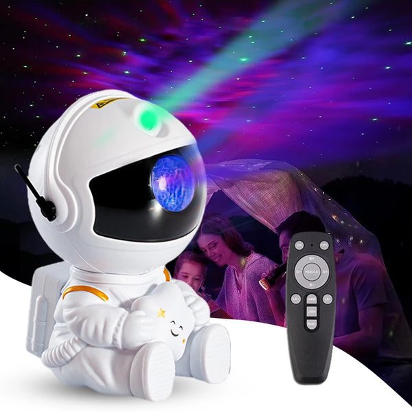 Galaxy Star Astronaut Projector LED Night Light Starry Sky Porjectors Lamp Decoration Bedroom Room Decorative For Children Gifts - Asma fashion gallary